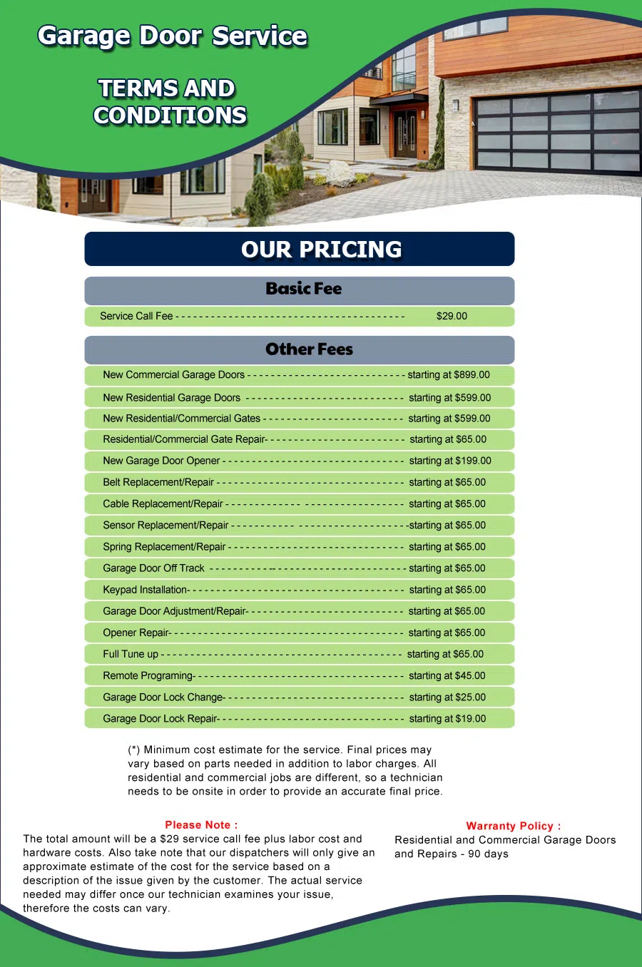 Neighborhood Garage Door Edina, MN 612-254-8083